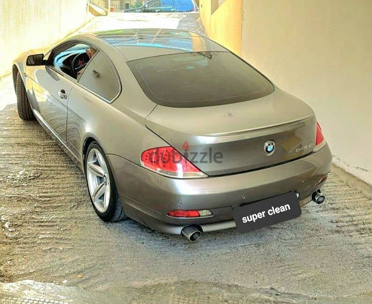 BMW 645ci Look M  mod 2005 excellent condition 6