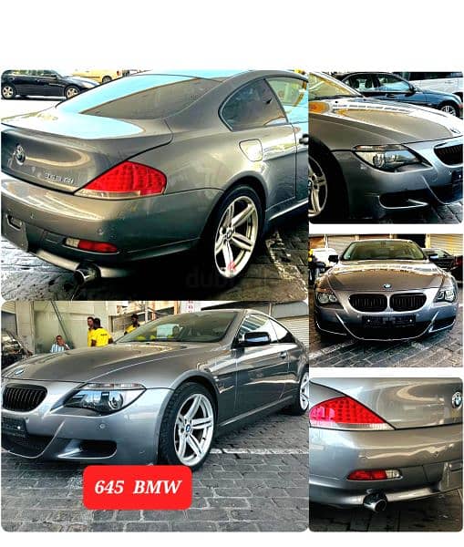 BMW 645ci Look M  mod 2005 excellent condition 11