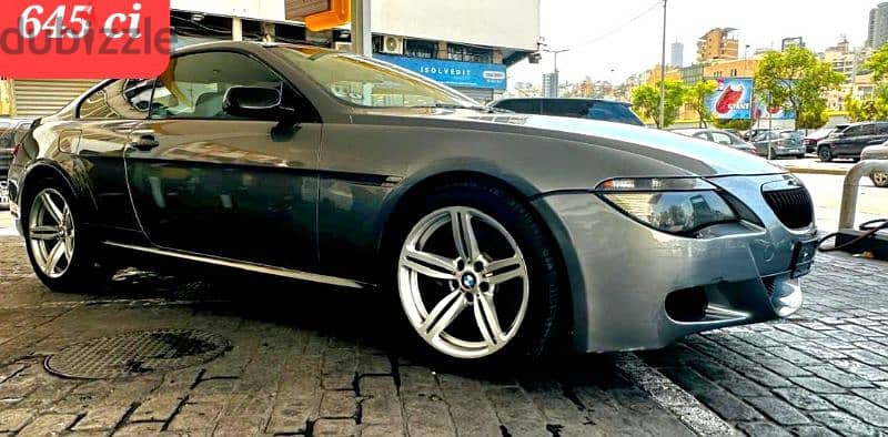 BMW 645ci Look M  mod 2005 excellent condition 14