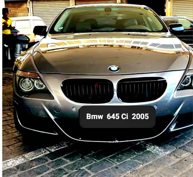 BMW 645ci Look M  mod 2005 excellent condition 17