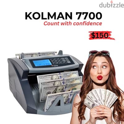 Kolman Money Counter USD EURO LBP عدادة نقود