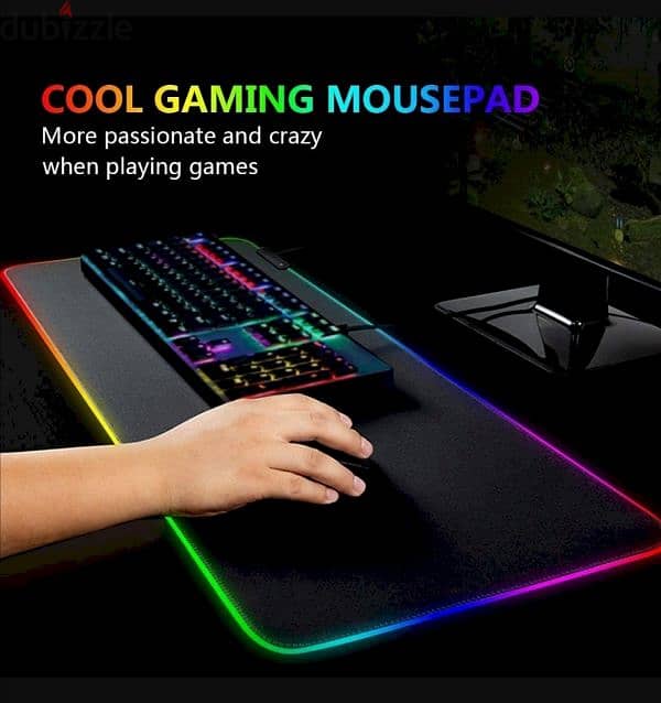 Mouse Pad Gaming Rgb Gms-Wt-5 30Cmx80Cm/ 3$ delivery 7