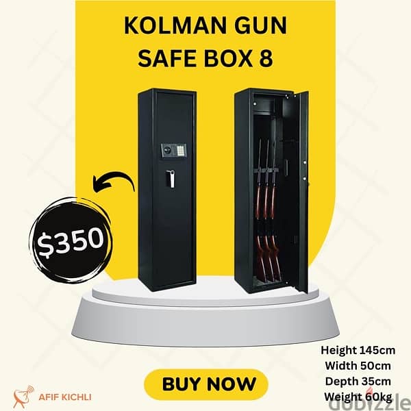 Kolman Safe Box all Sizes خزنات حديدية جميع القياسات 9