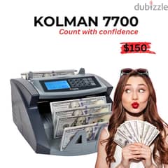 Kolman Money Counters USD EURO LBP مكنة عد نقود 0