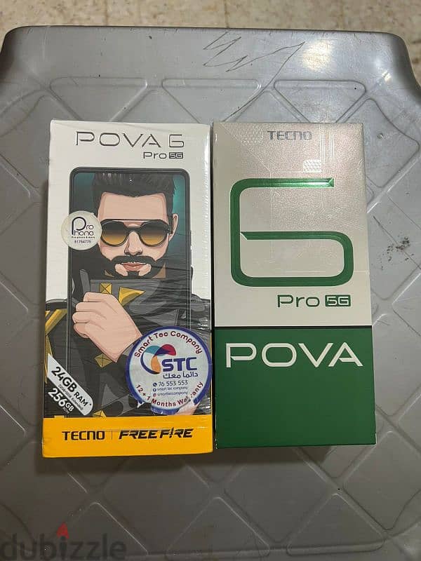 pova 6 pro 24ram 256gb new 230$ 6