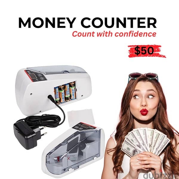 Kolman Pro Money Counters USD EURO LBP عدادة نقود 7