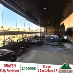 140 SQM  Fully Furnished  Apartment for sale in Dbayeh 0