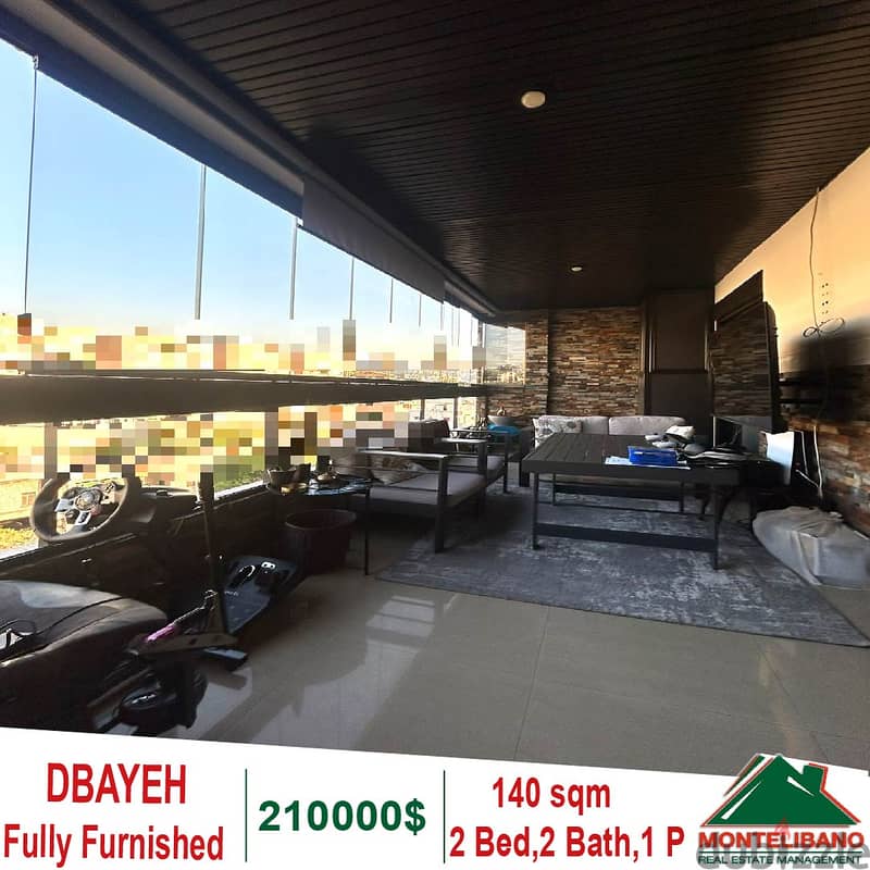 140 SQM  Fully Furnished  Apartment for sale in Dbayeh 0