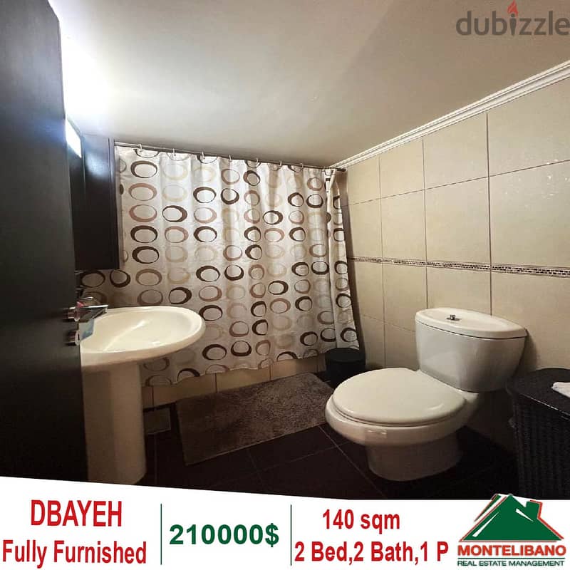 140 SQM  Fully Furnished  Apartment for sale in Dbayeh 4