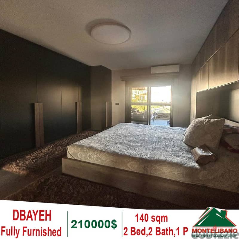 140 SQM  Fully Furnished  Apartment for sale in Dbayeh 5