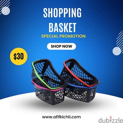 Baskets & Trolleys for Supermarket & Stores