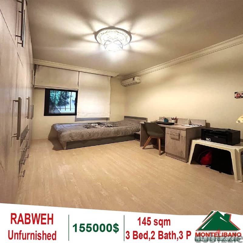 145 Sqm Apartment for sale in Rabweh 4