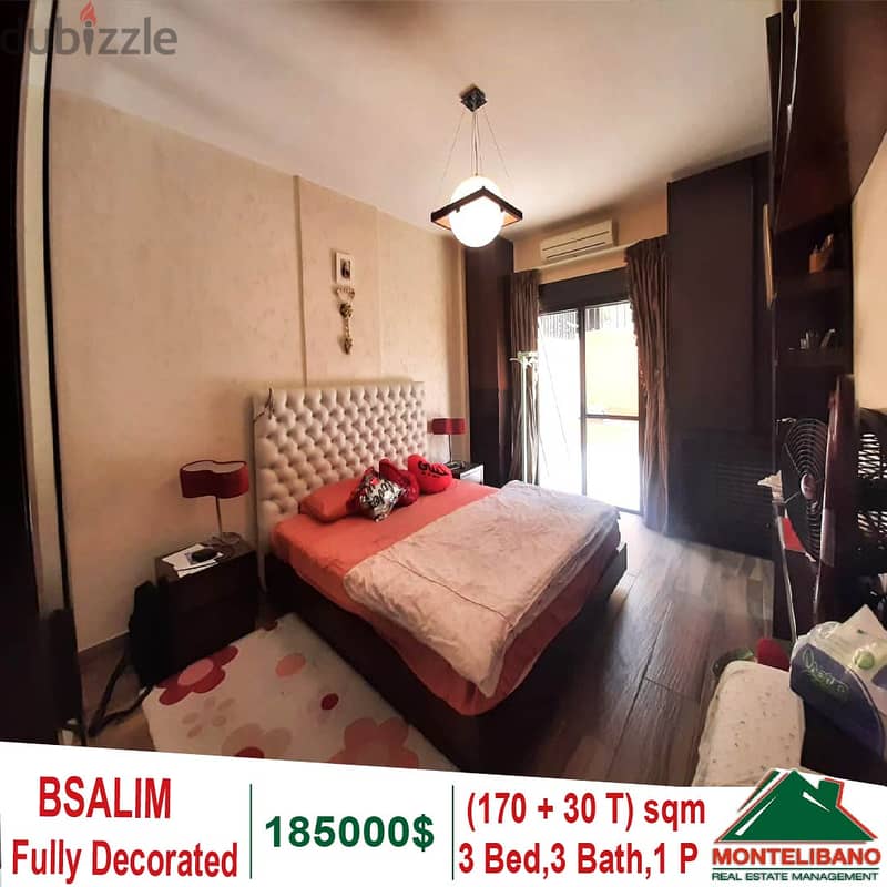 Fully Decorated 170 Sqm Apartment for sale in Bsalim + 30 Sqm Terrace 4