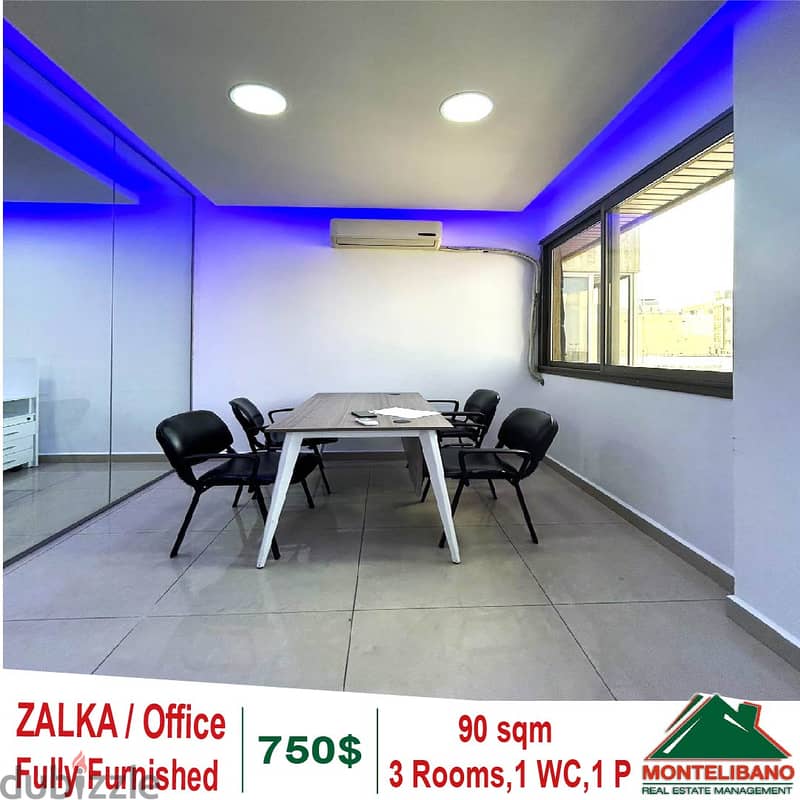 Fully Furnished 90 sqm Office for rent in Zalka!! 6