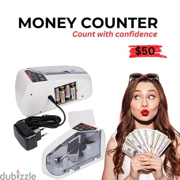 Kolman Money Counters USD EURO LBP مكنة عد نقود 7