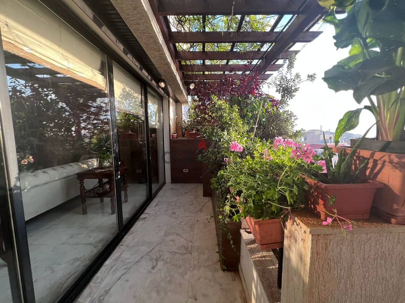 Duplex for sale in Broummana دوبلكس للبيع في برمانا 11