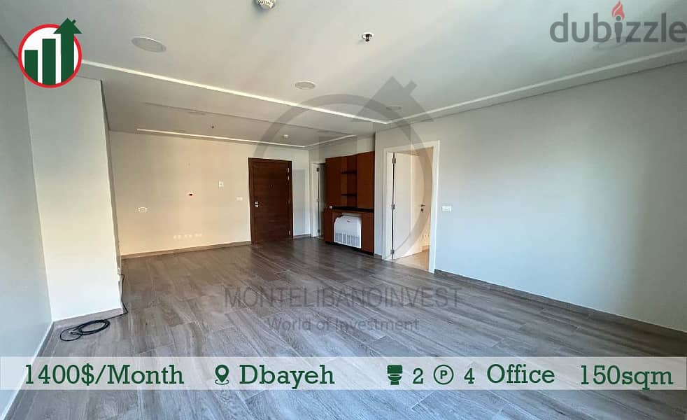 Office with a very Prime Location For Rent In Dbayeh!! 0