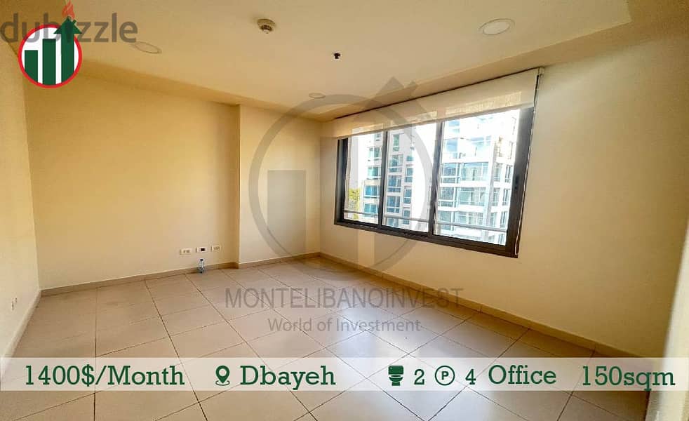 Office with a very Prime Location For Rent In Dbayeh!! 4