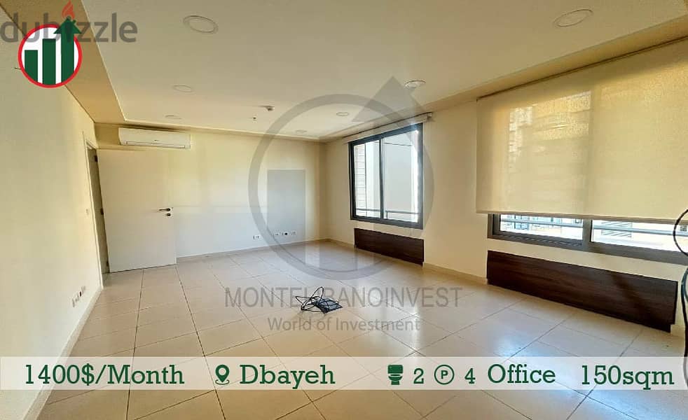 Office with a very Prime Location For Rent In Dbayeh!! 7