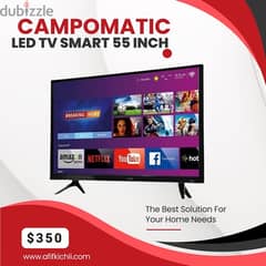 Campomatic Samsung LED 32-43-50-55-65-75 Smart تلفزيون كفالة شركة 0