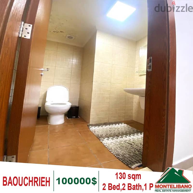 130 Sqm Apartment for sale in Baouchrieh 3