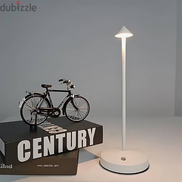 Minimalist Table Lamp: Scandinavian Design, Warm LED Light 7