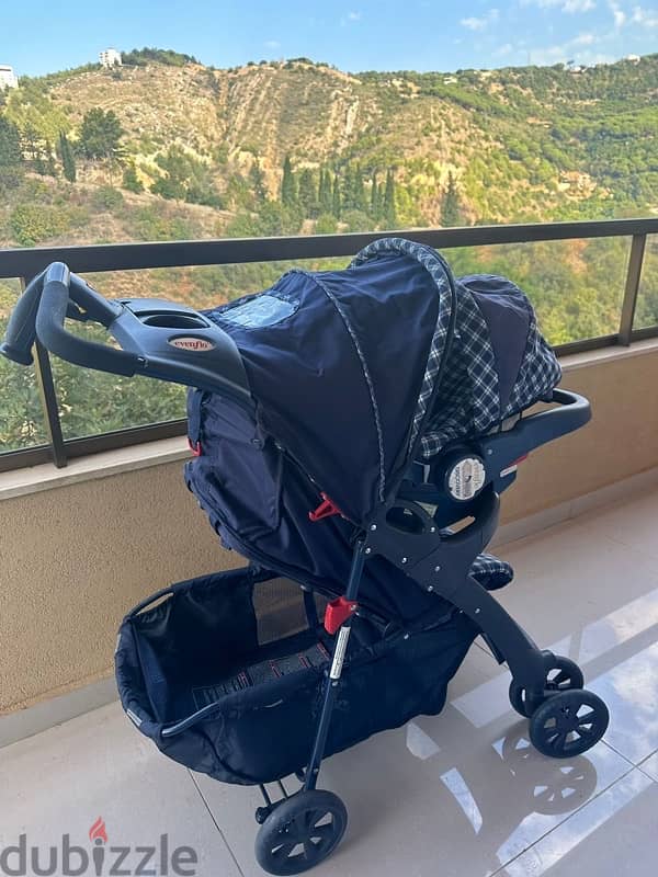 Stroller and car seat 2 in 1 2