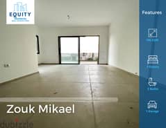 129 SQM Apartment + 37 Terrace For Sale In Zouk Mikael #RK109426 0