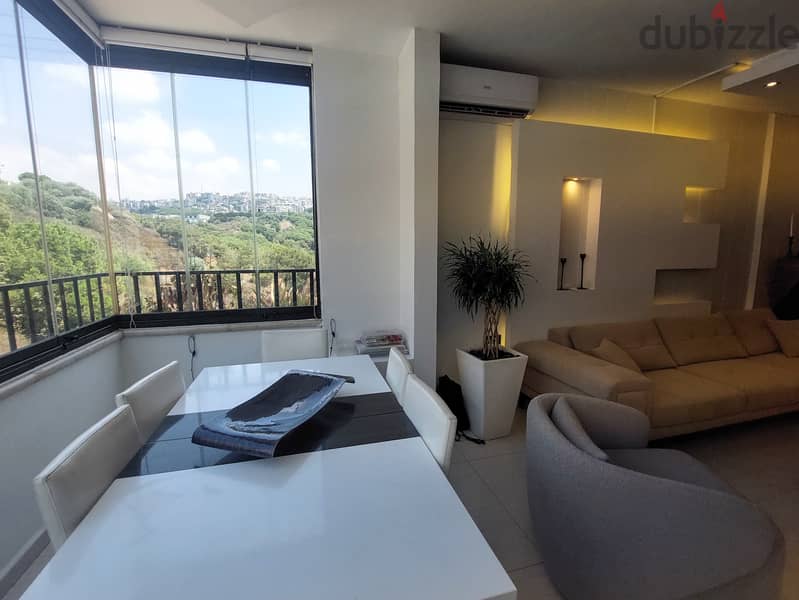 110 SQM Decorated Apartment in Naccache, Metn + Terrace 2