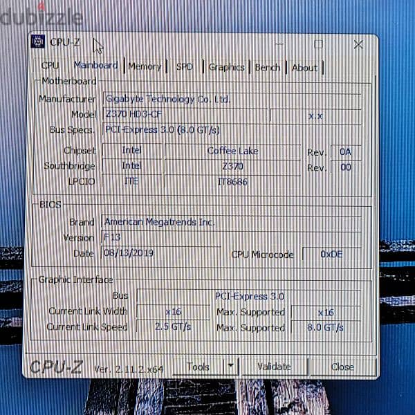 barely used I5-9600k - 1660TI - Z370 - 16GB - 256GB 12