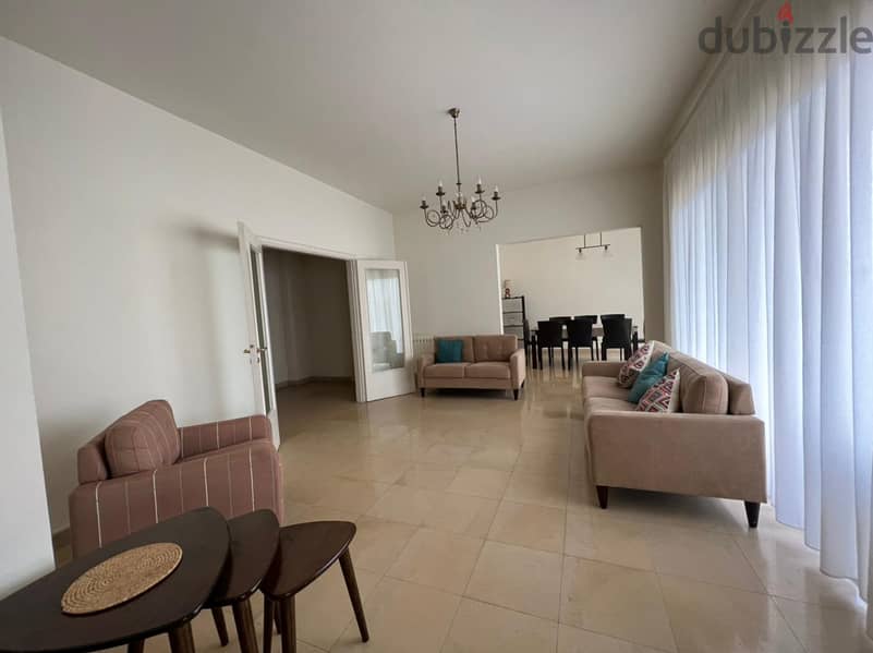 L07028-3-Bedrooms Furnished Apartment for Rent in Sioufi 1