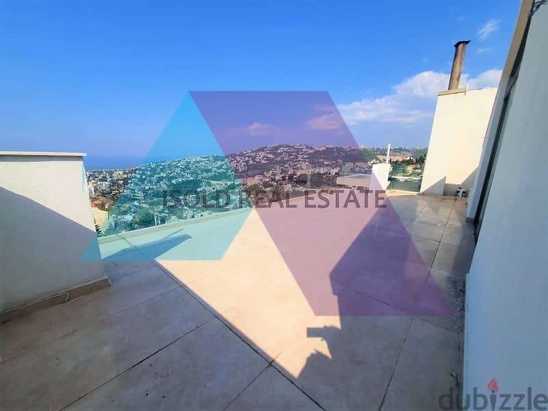 A 350m2 Duplex Apartment+Terrace+PanoramicSeaView for sale in Kfarhbab 0