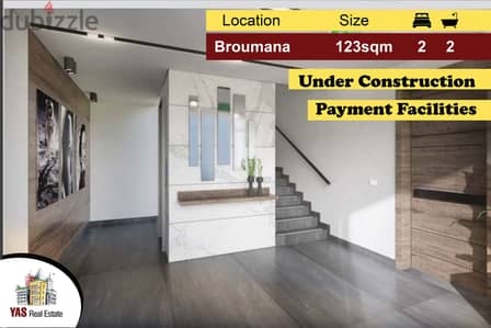 Broumana 123m2 | Under Construction | Calm Area | Dead End Street | AM