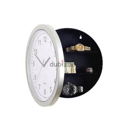 Hidden Compartment Wall Clock Brand New