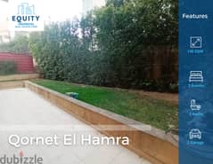 130 SQM Apartment With Terrace For Rent In Qornet El Hamra #CK109910 0