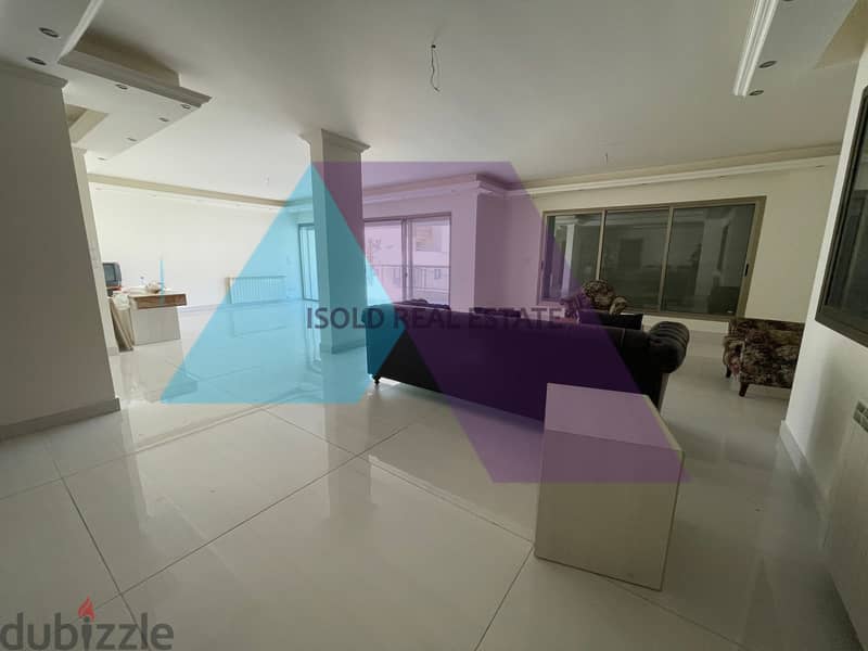 Decorated 300 m2 Apartment + 100 m2 Terraces for sale in Broumana 1