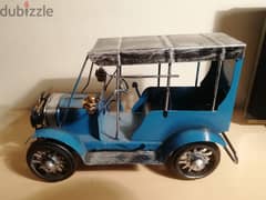 Retro style diecast hand made metallic car 20*10 cm 0