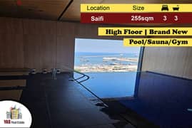 Saifi 255m2 | High Level | Pool/Gym/Sauna | Ultra Prime Location | PA 0