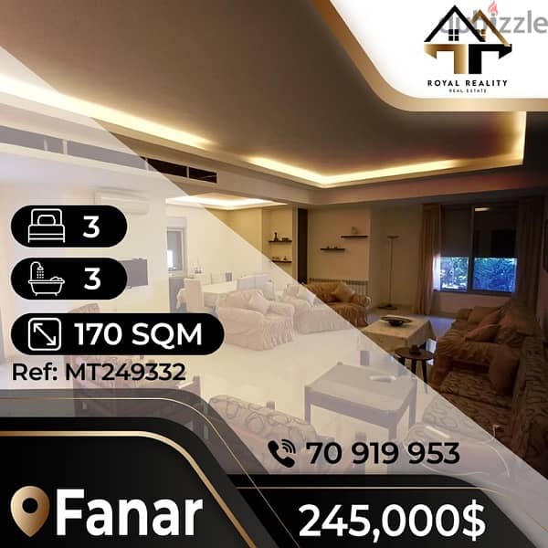 apartments for sale in fanar - شقق للبيع في الفنار 0