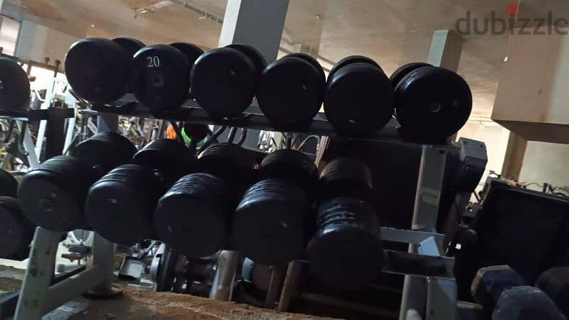 Dumbbells serie 1.5 $ per 1 kg 03027072 GEO SPORT معدات رياضية جديد و 1