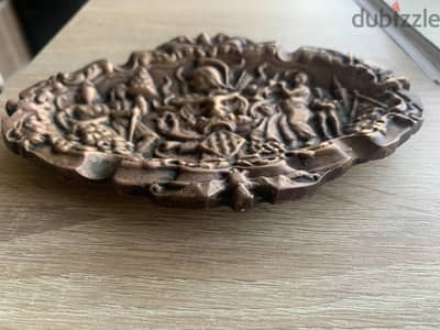 Old antique ashtray decorative item