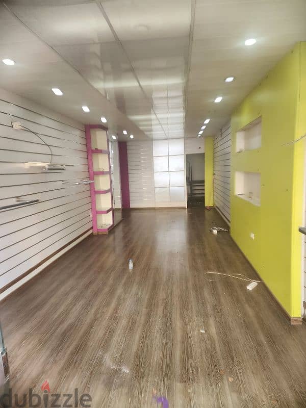 Shop for rent in mansourieh محل للايجار في منصورية 2