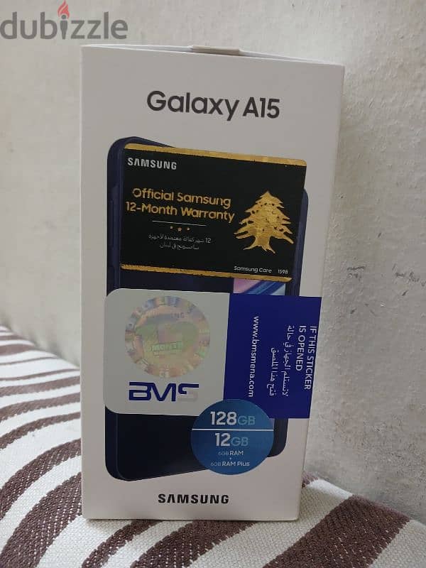 galaxy A15 6ram 128  مستعمل ساعة وحدا فقط تلفون 70671128 0