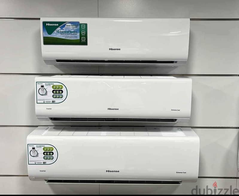 AC HISENSE 18000 BTU INVERTER/ R410/600$ مع التركيب والكفالة 0