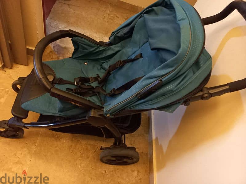 stroller عربية اطفال ايطالية بحالة جيدة 2