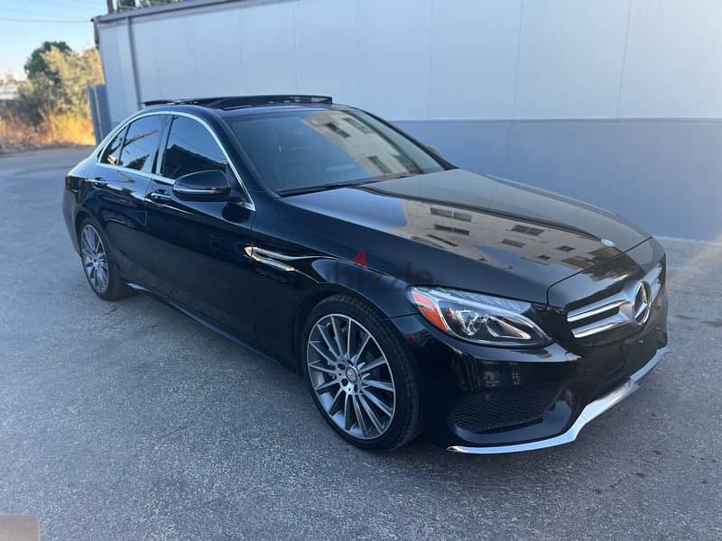 Mercedes C300 AMG package Clean Carfax 2017 1