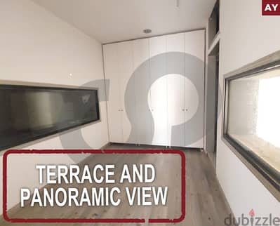 Terrace & panoramic view-Beit Mery, Metn/بيت ميري, متن REF#AY114341