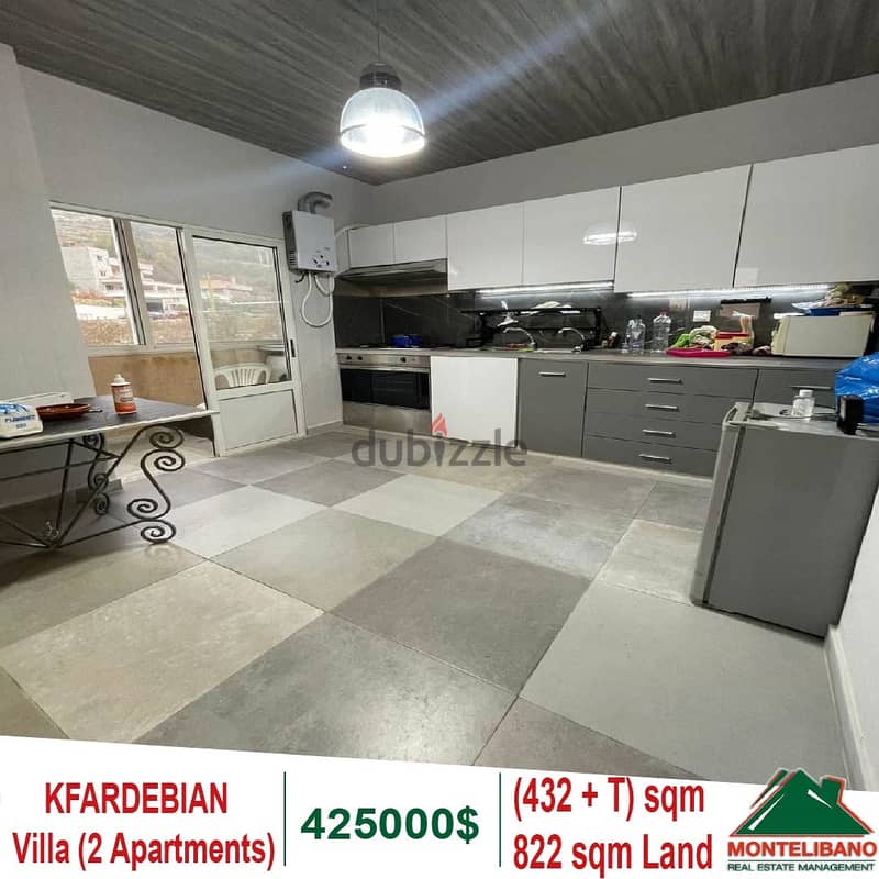 Villa for sale in Kfardebiane!! 1