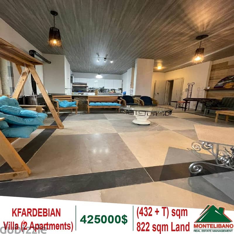 Villa for sale in Kfardebiane!! 4