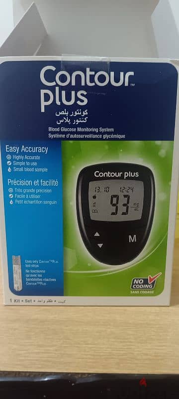 contour plus glucose machine 1